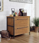 Sauder - Iron City Lateral File Cabinet - Brown