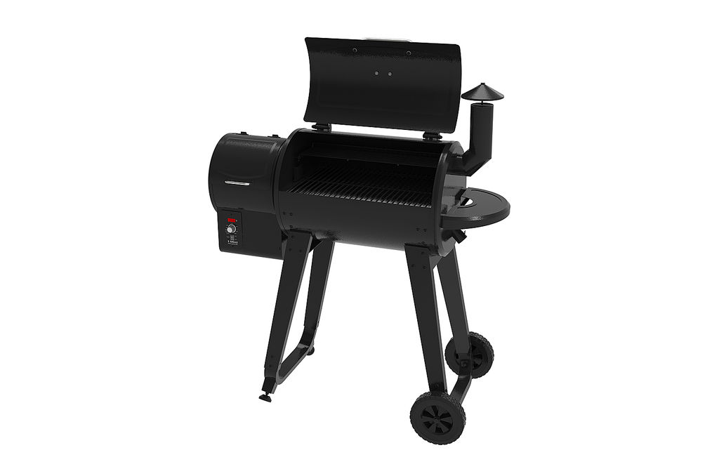 Z GRILLS - 450A3 Wood Pellet Grill and Smoker - Black