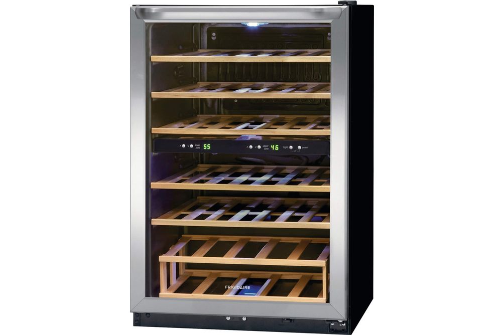 Frigidaire - 45 Bottle Two-Zone Wine Cooler