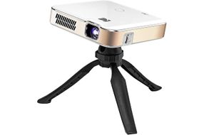 Kodak - Luma 400 Portable HD Smart Pico Projector, Wi-Fi, Bluetooth, HDMI & USB Small Mini Home The