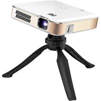 Kodak - Luma 400 Portable HD Smart Pico Projector, Wi-Fi, Bluetooth, HDMI & USB Small Mini Home The