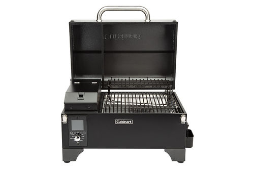 Cuisinart - Portable Wood Pellet Grill and Smoker - Black