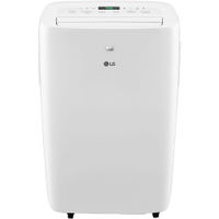 LG - 250 Sq. Ft. Portable Air Conditioner - White