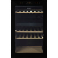 Haier - 44-Bottle Wine Cooler - Black Glass