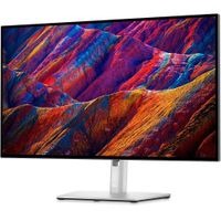 Dell - UltraSharp 27" LCD 4K UHD Monitor (DisplayPort, USB, HDMI) - Black, Silver