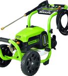 Greenworks - Pro Electric Pressure Washer up to 3000 PSI at 2.0 GPM - Green