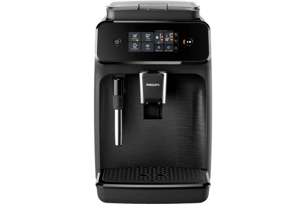 Philips - 1200 Series Fully Automatic Espresso Machine with Milk Frother - Black