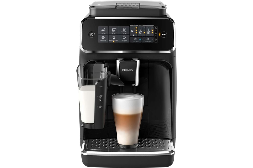 Philips 3200 Series Fully Automatic Espresso Machine with LatteGo Milk Frother and Iced Coffee, 5 C