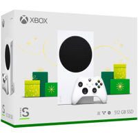 Microsoft - Xbox Series S 512 GB All-Digital (Disc-Free Gaming) - Holiday Console - White