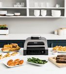 Ninja - Foodi Smart XL 6-in-1 Countertop Indoor Grill with Smart Cook System, 4-quart Air Fryer - D