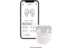 Bose - QuietComfort Earbuds II True Wireless Noise Cancelling In-Ear Headphones - Soapstone