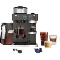 Ninja - 7 Style Espresso & Coffee Barista System, Single-Serve & Nespresso Capsule Compatible, 12-C