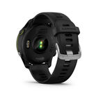 Garmin - Forerunner 255 Music GPS Smartwatch 46 mm Fiber-reinforced polymer - Black