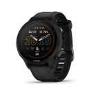 Garmin - Forerunner 955 Solar GPS Smartwatch 47 mm Fiber-reinforced polymer - Black