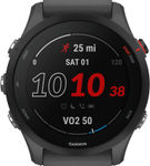 Garmin - Forerunner 255 GPS Smartwatch 46 mm Fiber-reinforced polymer - Slate Gray