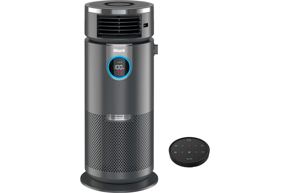 Shark - 3-in-1 Air Purifier, Heater & Fan with NanoSeal HEPA, Cleansense IQ, Odor Lock, for 500 Sq.