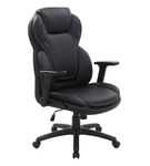 Office Star Products - Exec Bonded Lthr Office Chair - Black