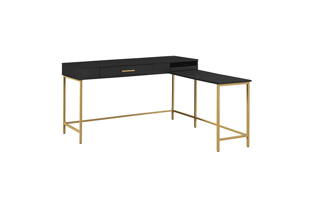 OSP Home Furnishings - Modern Life Desk in - Black