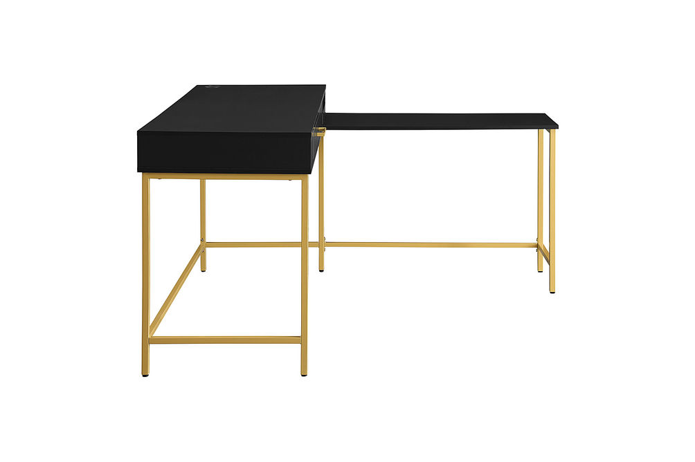 OSP Home Furnishings - Modern Life Desk in - Black