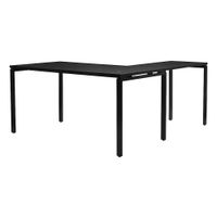 OSP Home Furnishings - Prado L Workstation in - Black