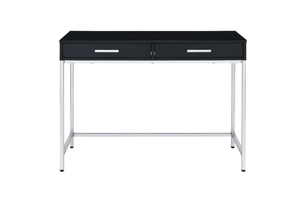 OSP Home Furnishings - Alios Desk - Black/Chrome