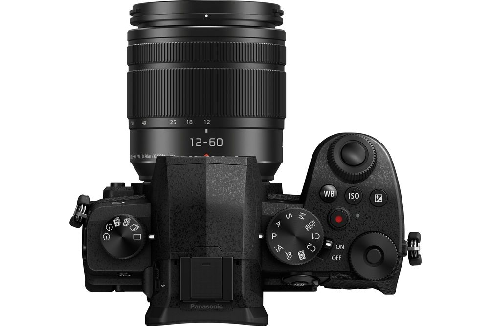 Panasonic - LUMIX G95 Mirrorless 4K Camera with 12-60mm F3.5-5.6 Micro Four Thirds Lens - Black