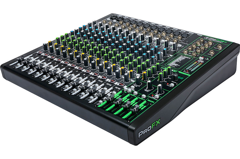 Mackie - ProFX16v3 Professional Effects Mixer with USB - Black