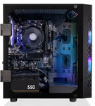 CLX - SET Gaming Desktop - AMD Ryzen 5 5600G - 8GB Memory - Radeon Graphics Shared - 500GB M.2 NVMe