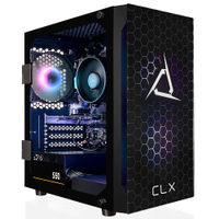 CLX - SET Gaming Desktop - AMD Ryzen 5 5600G - 8GB Memory - Radeon Graphics Shared - 500GB M.2 NVMe