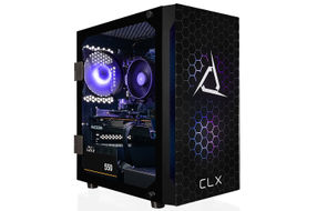 CLX - SET Gaming Desktop - AMD Ryzen 5 5600 - 16GB Memory - Radeon RX 6600 - 500GB M.2 NVMe SSD + 2