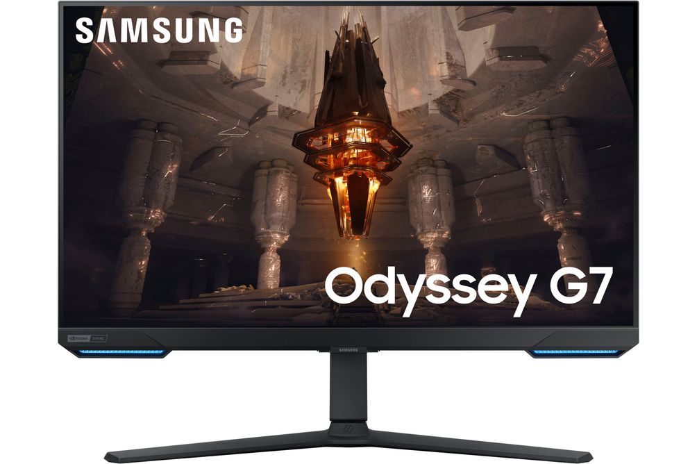 Samsung - Odyssey G7 32 4K UHD IPS AMD FreeSync Premium Pro & G-Sync Compatible Smart 144Hz 1ms Ga