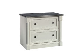 Sauder - Palladia 2-Drawer Lateral File Cabinet - White