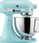 KitchenAid - Artisan Series 5 Quart Tilt-Head Stand Mixer - KSM150PSMI - Mineral Water Blue