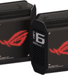 ASUS - ROG Rapture GT-6 AX10000 Tri-Band Wi-Fi Router (2-Pack) - Black