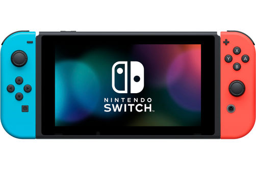 Nintendo - Switch with Neon Blue and Neon Red JoyCon - Multi