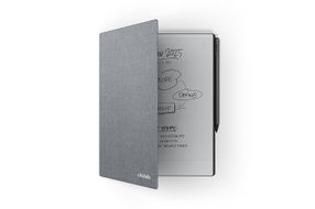 reMarkable 2 - 10.3 Paper Tablet with Marker Plus and Polymer Weave Book Folio - Gray