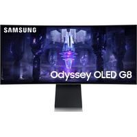 Samsung - Odyssey OLED G8 34" Curved WQHD FreeSync Premium Pro Smart Gaming Monitor with HDR400, (M