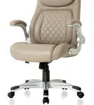 Nouhaus - Posture Ergonomic PU Leather Office Chair - Taupe