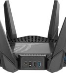 ASUS - ROG Rapture GT-AX11000 Pro Tri-band WiFi 6 Gaming Router, 2.5G Port - Black