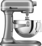 KitchenAid - 5.5 Quart Bowl-Lift Stand Mixer - Contour Silver