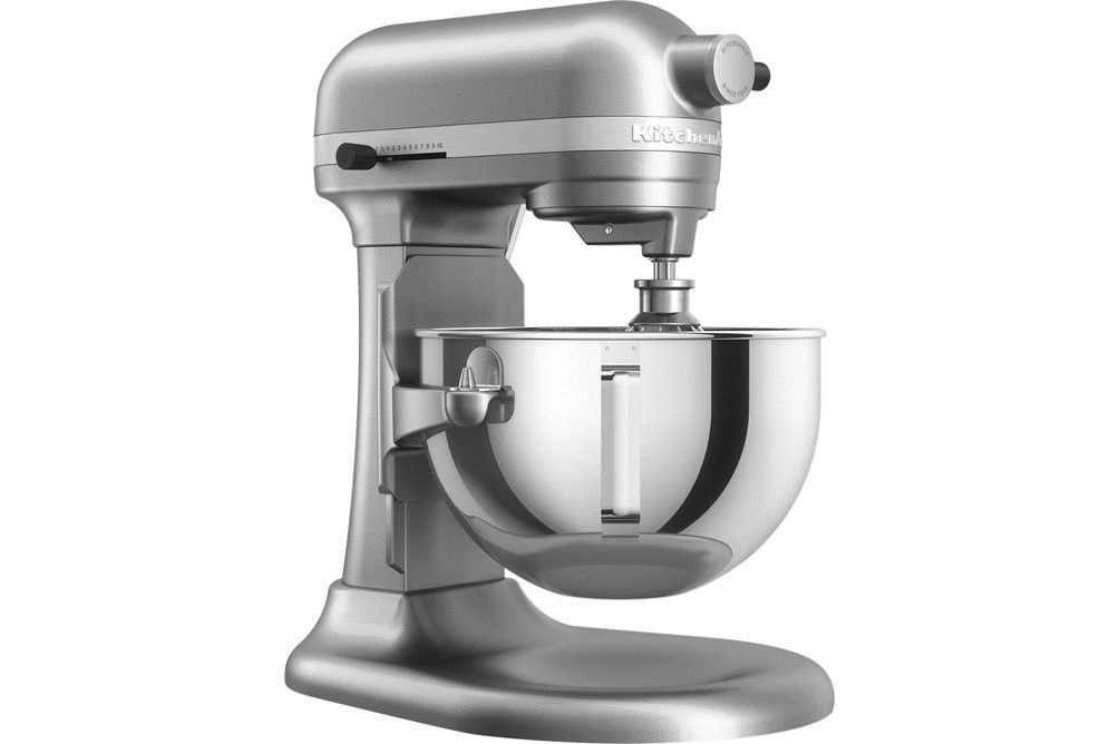 KitchenAid - 5.5 Quart Bowl-Lift Stand Mixer - Contour Silver