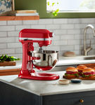 KitchenAid - 5.5 Quart Bowl-Lift Stand Mixer - Empire Red