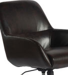 Finch - Forester Modern Bonded Leather Office Chair - Dark Brown