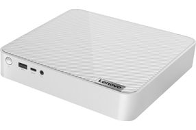 Lenovo - IdeaCentre Mini Desktop - Intel Core i5-13500H - 8GB Memory - 256GB SSD - Cloud Gray