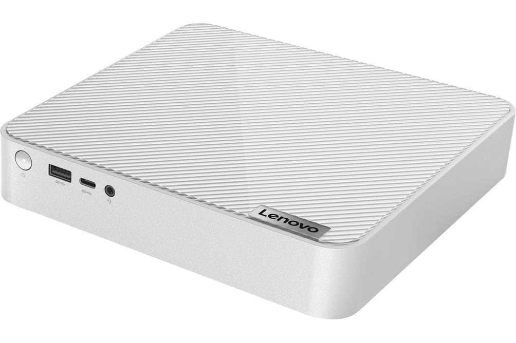 Lenovo - IdeaCentre Mini Desktop - Intel Core i5-13500H - 8GB Memory - 256GB SSD - Cloud Gray