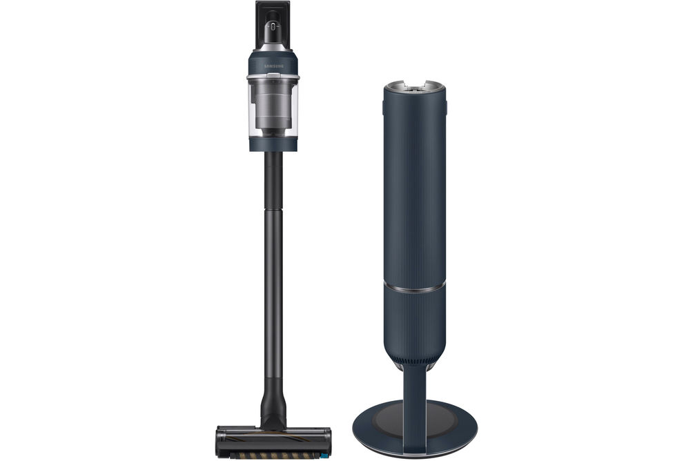 Samsung - BESPOKE Jet Cordless Stick Vacuum with All-in-One Clean Station - Midnight Blue