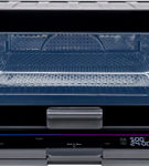 GE Profile - Smart Oven with No Preheat, Air Fry and Built-in WiFi - Black