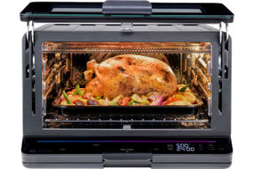 GE Profile - Smart Oven with No Preheat, Air Fry and Built-in WiFi - Black