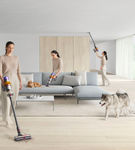 Dyson - V15 Detect Extra Cordless Vacuum with 10 accessories - Yellow/Nickel