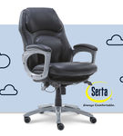 Serta - Back in Motion Health & Wellness Executive Chair - Black